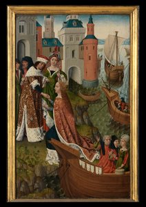 Panel fra Legenden om St. Ursula av Master of the Legend of St. Ursula