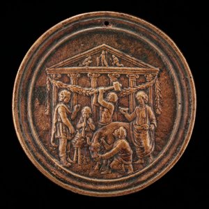 The Sacrifice of a Bull, fjerde kvartal 1400-tallet.