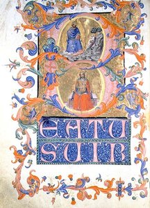 ds 559 f.44v Historikert initial 