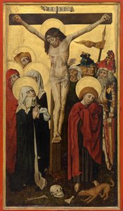 The Crucifixion (tempera og olje på lerret)