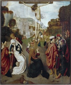 Korsfestelse (olje på tre, ca. 1483-1498)