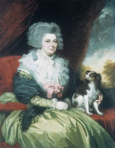 Dame med en hund, 1786.