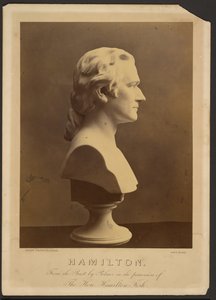 Byste av Alexander Hamilton av Mathew B. Brady