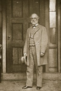 General Robert E. Lee stod utenfor huset sitt i Richmond, april 1865 av Mathew B. Brady
