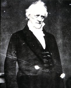James Buchanan (1791-1868) (s/hvitt-bilde) av Mathew Brady