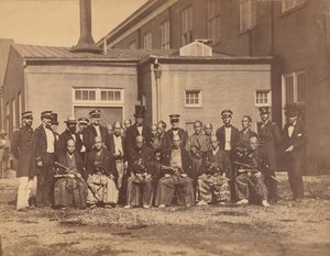 [Japanske ambassaden, Navy Yard, Washington, DC], 1860.