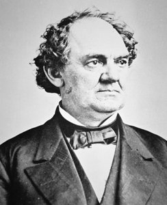 P. T. Barnum (s/hvitt bilde) av Mathew Brady