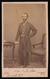 Portrett av Samuel Sullivan Cox 1824-1889, før 1889. av Mathew Brady