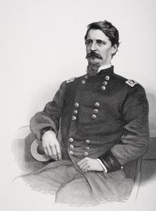 Portrett av Winfield Scott Hancock (1824-86) av Mathew B. Brady