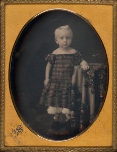 Uten tittel Portrait of a Child, 183960. av Mathew Brady