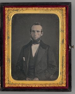Uten tittel Portrett av en sittende mann, 1862. av Mathew Brady