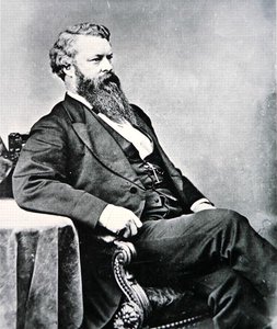 William Belknap (1829–90) 1876 (s/hvitt-bilde) av Mathew Brady