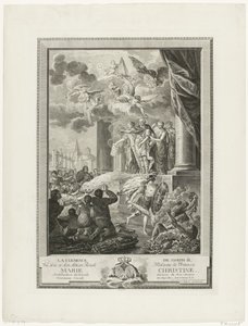Nåde av keiser Joseph II til protestantene, 1783 La Clemence de Joseph II (tittel på objekt) av Mathias de Sallieth