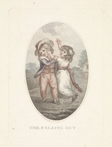 Gutt og jente erter hverandre The Falling Out (tittel på objekt)