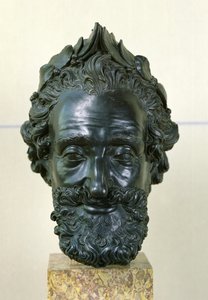 Leder for Henri IV (1553-1610) etter 1599 (bronse)