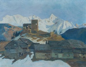 Vinter i damer (Tyrol) av Mathilde Sitta Allé