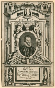 Dr John Donne, avdøde dekan ved Cathedral Church of St Paul's London av Mattaus the Younger Merian