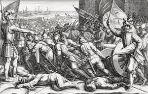 Ombordstigning av troppene til Ferdinando I de