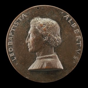 Leone Battista Alberti, 1404-1472, arkitekt og forfatter om kunst og vitenskap [forside], 14461450.