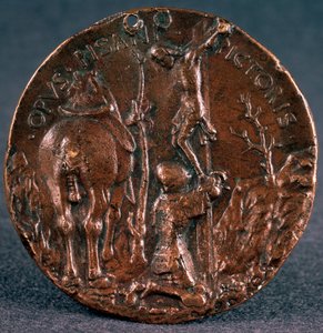 Medail til ære til Sigismondo Pandolfo Malatesta Reverse, 1446.