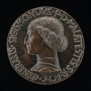 Sigismondo Pandolfo Malatesta, 1417-1468, Lord of Rimini og Fano [forside], 1446.
