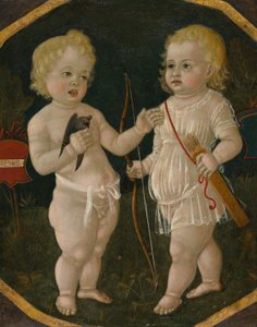 To Putti av Matteo di Giovanni
