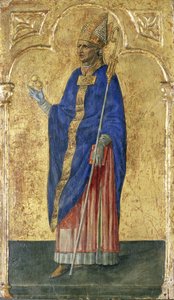 Saint Nicholas of Bari (tempera på poppeltre)