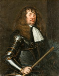Portrett av Carl Gustav Wrangel 1613-1676, greve av Salmis, 1662. av Matthaeus Merian the Younger