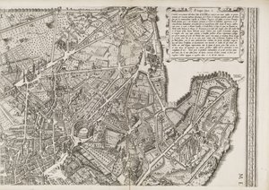 Kart over Roma, øvre høyre del