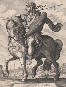 Plate 5: Keiser Claudius til hest, fra 