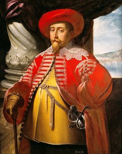 Portrett av kong Gustav II Adolf av Sverige 1594-1632, 1631-1632.