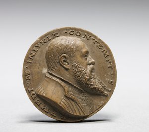 Modell for forsiden av Medal of Son of Martin III Geuder