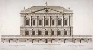 Høyde av Buckingham House, St James
