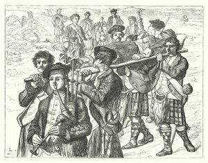 Natten etter Culloden (gravering) av Matthew James (attr. to) Lawless