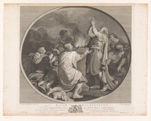 Noahs offer Noah Sacrificing (tittel på objekt) Hovedmalerier av England (serietittel) The Most Capital Paintings in England (serietittel) av Matthew Liart