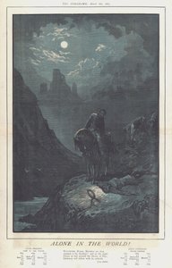 Alene i verden! (farge litho)