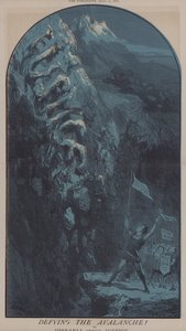 Trosser skredet! eller, Disraeli Versus Justice (farge litho) av Matthew
