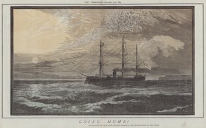 Skal hjem! (farge litho) av Matthew
