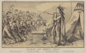 Hvem fortjente prisen, la det være (farge litho)