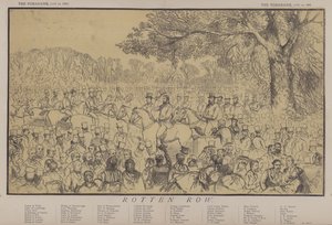 Rotten Row (farge litho) av Matthew