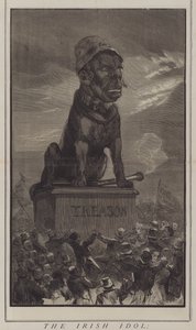 The Irish Idol (farge litho) av Matthew