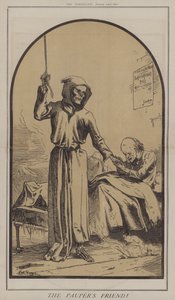 Pauperens venn! (farge litho) av Matthew