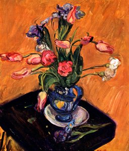 Tulip og Iris, 1929 av Matthew Smith