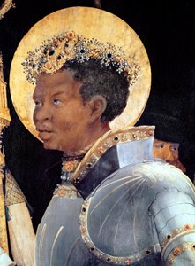 St. Maurice (detalj) av Matthias Grünewald