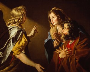 Kunngjøringen om Samsons fødsel, ca. 1630-1631.