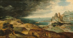 Martyrdommen til Saint Catherine, ca. 1540 av Matthijs Cock