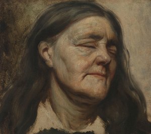Studie av en gammel kvinne av Matthijs Maris