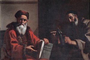 Diogenes og Platon, 1649