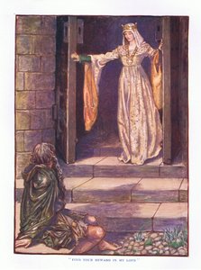 Finn din belønning i min kjærlighet, illustrasjon fra Lady And Fairy Tales, 1914