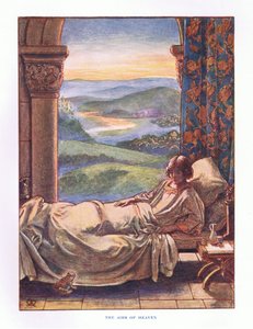 The airs of Heaven, illustrasjon fra Lady And Fairy Tales, 1914